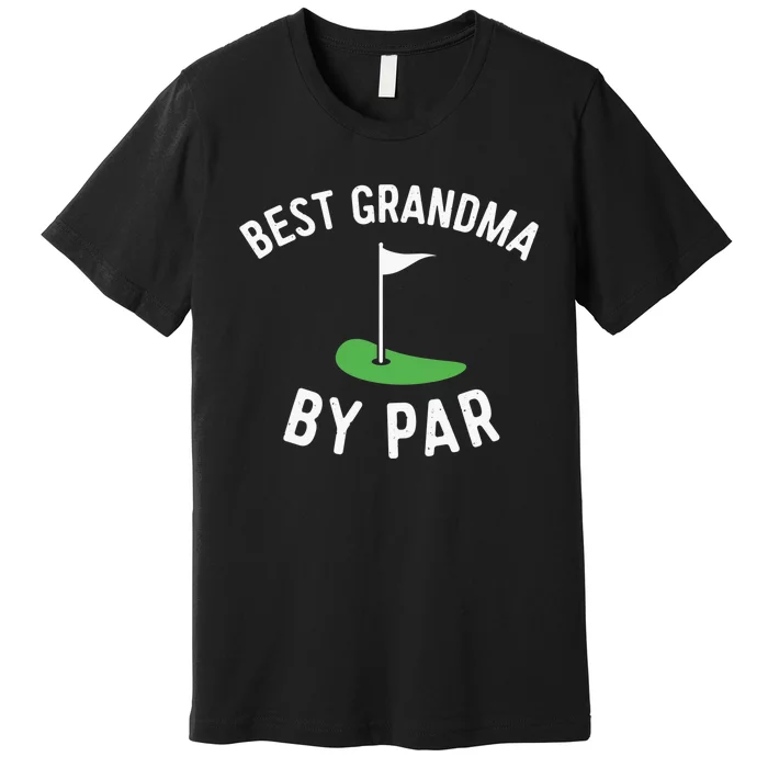 Vintage Golf Grandma Distressed Golf Lover Gift Premium T-Shirt