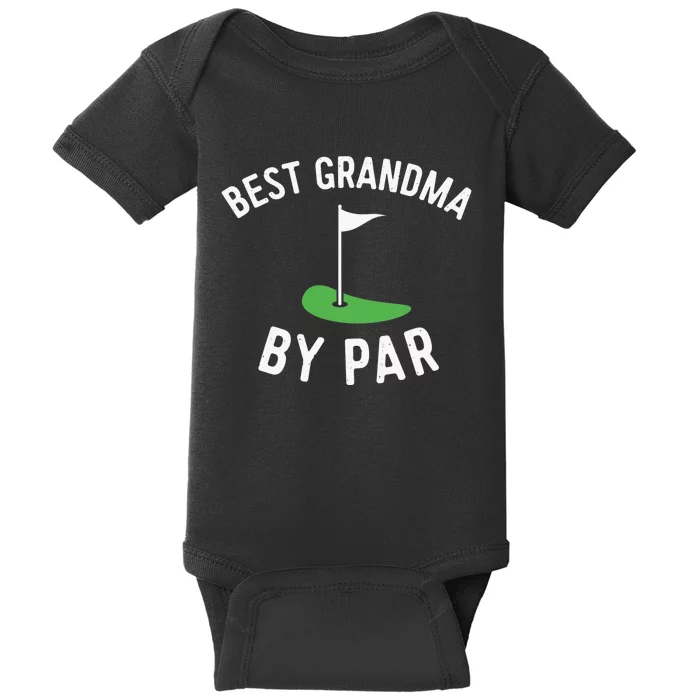 Vintage Golf Grandma Distressed Golf Lover Gift Baby Bodysuit