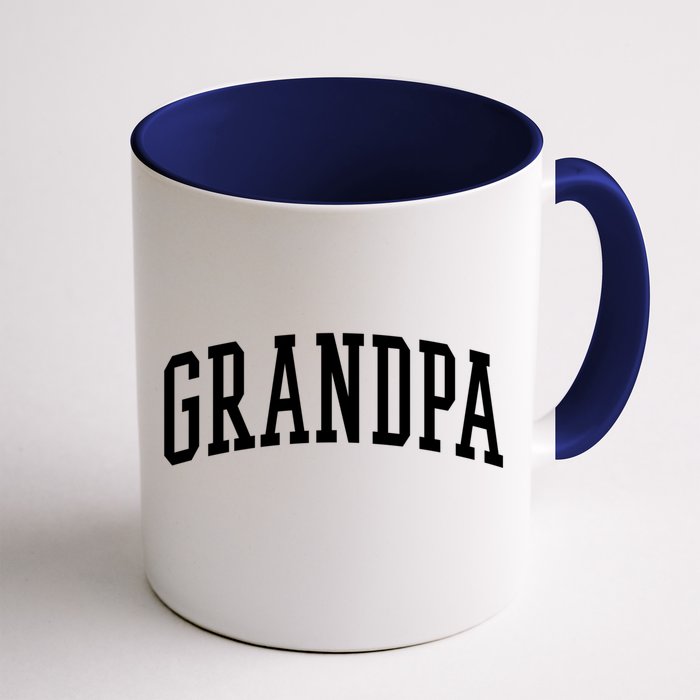 Varsity Grandpa Gift Front & Back Coffee Mug