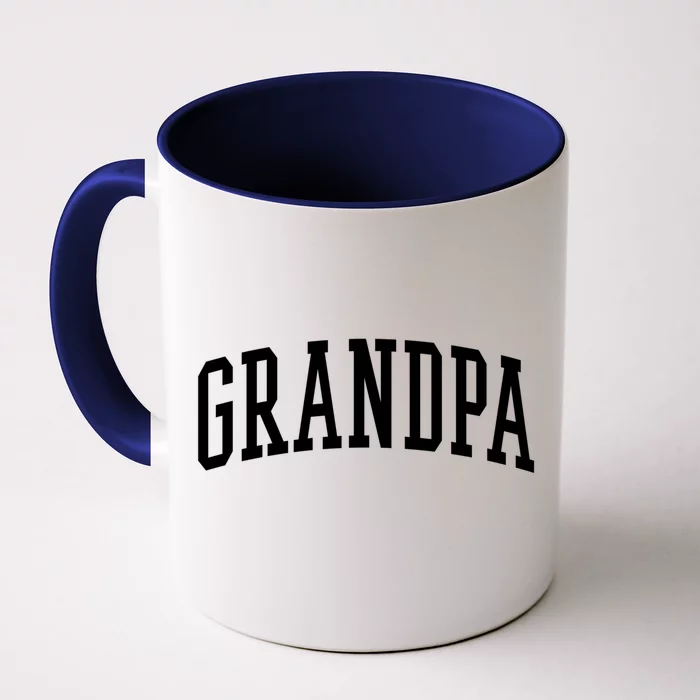 Varsity Grandpa Gift Front & Back Coffee Mug