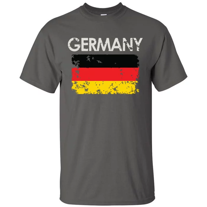 Vintage Germany German Flag Pride Gift Tall T-Shirt