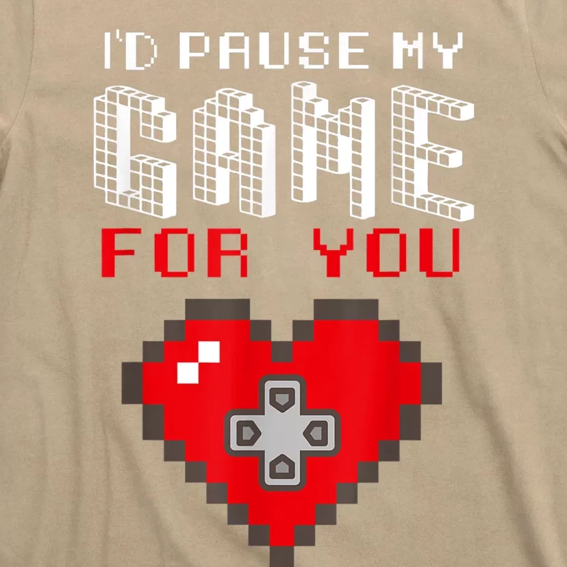 Video Game Gaming Valentines Day Gamer Gift For Boys Men T-Shirt