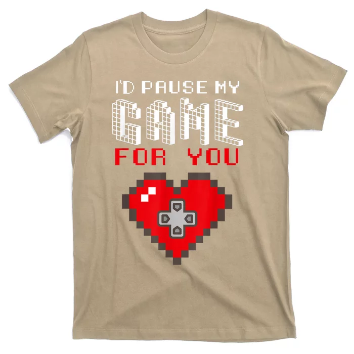 Video Game Gaming Valentines Day Gamer Gift For Boys Men T-Shirt