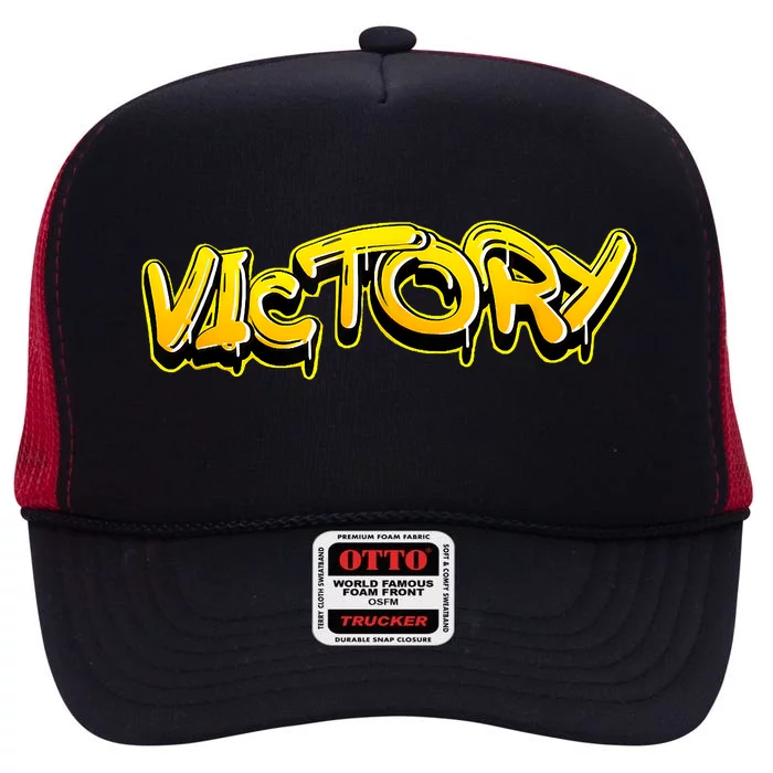 Victory Gymnastics Graffiti High Crown Mesh Trucker Hat