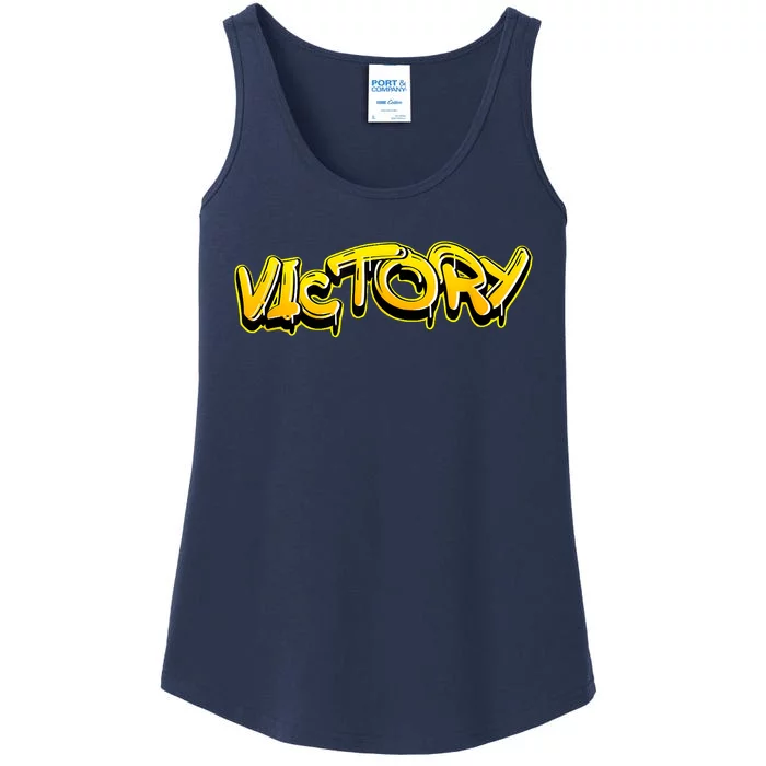 Victory Gymnastics Graffiti Ladies Essential Tank