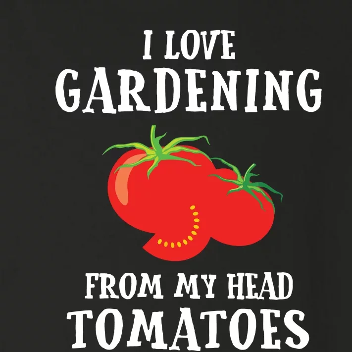 Vegetable Gardener Gardening Funny Pun Head Tomatoes Toddler Long Sleeve Shirt