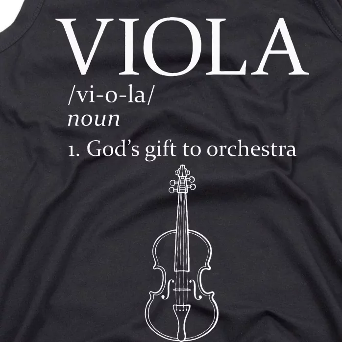 Viola GodS Gift For Orchestra Tank Top