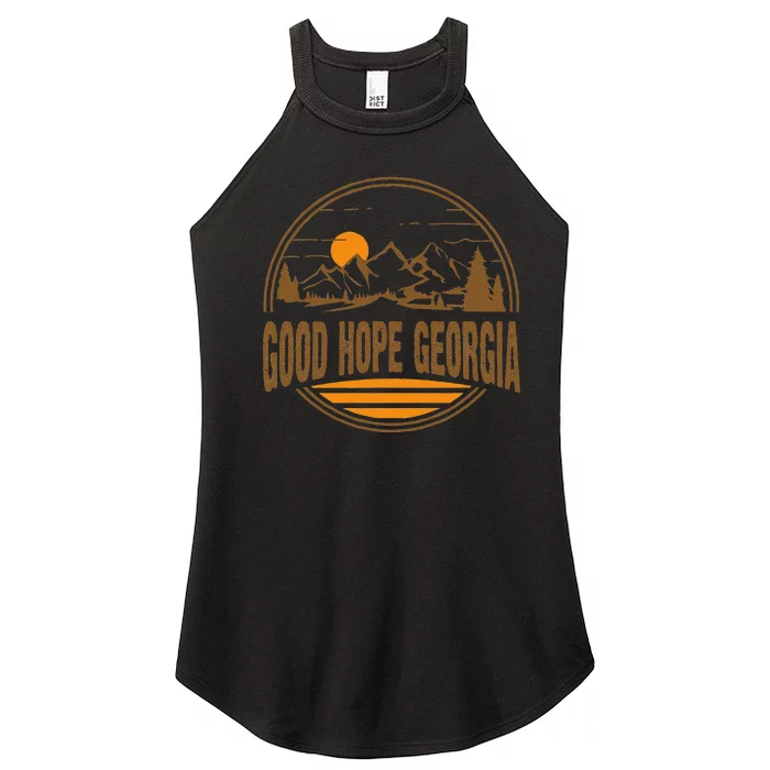 Vintage Good Hope Georgia Mountain Hiking Souvenir Women’s Perfect Tri Rocker Tank