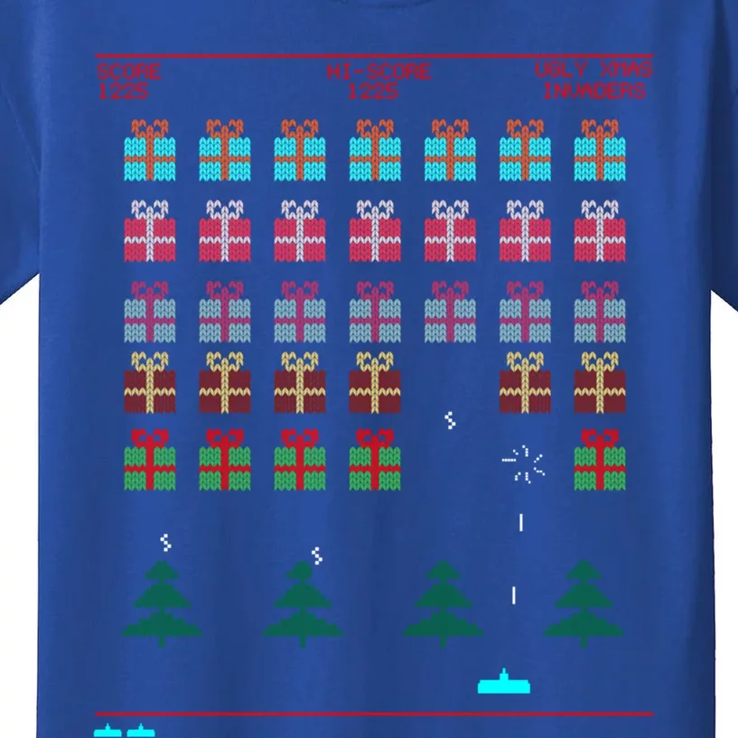 Video Game Inspired Ugly Christmas Cute Gift Kids T-Shirt