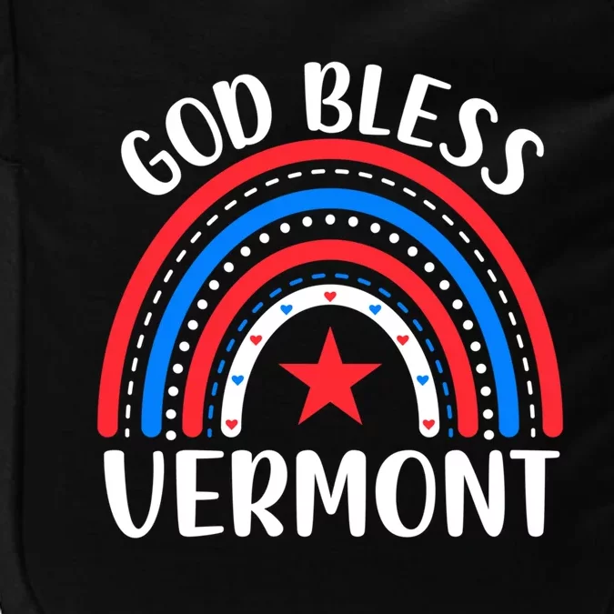 Vermonfunny Gift I Love Vermont Usa Great Gift Impact Tech Backpack