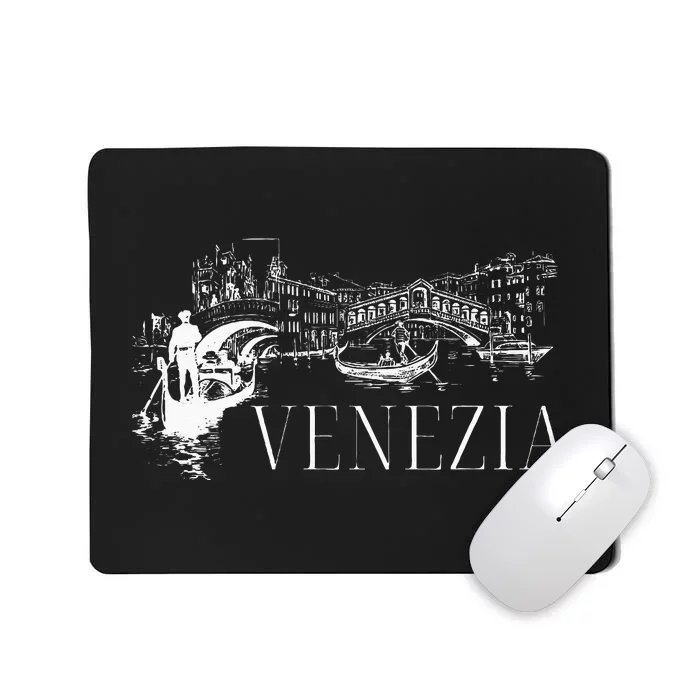 Venice Gondola Italy Venezia Mousepad