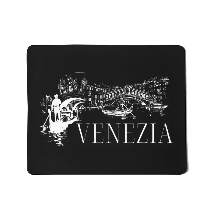 Venice Gondola Italy Venezia Mousepad