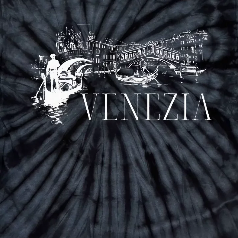 Venice Gondola Italy Venezia Tie-Dye T-Shirt