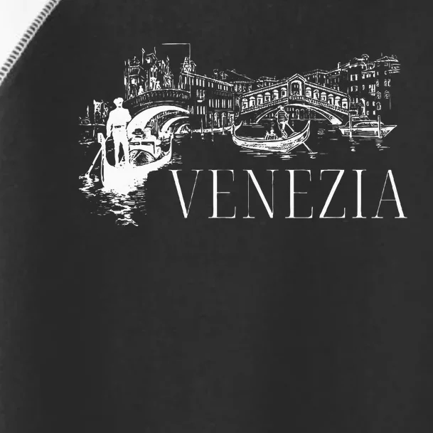 Venice Gondola Italy Venezia Toddler Fine Jersey T-Shirt