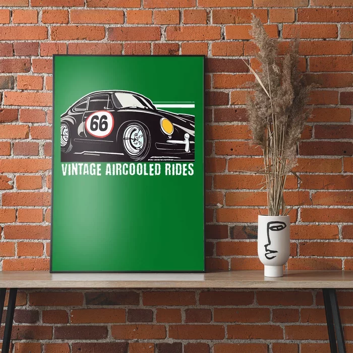 Vintage German LuftgeküHlt Aircooled Classic Car Guy Poster