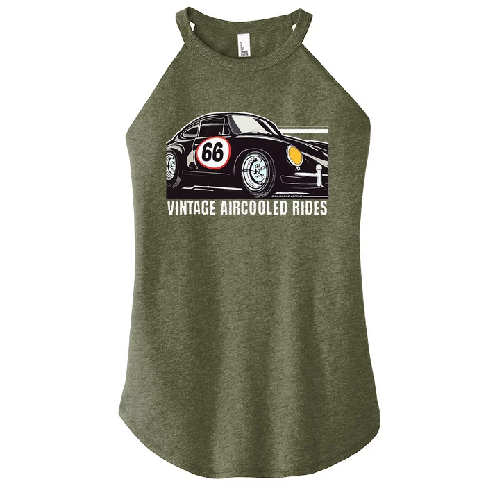 Vintage German LuftgeküHlt Aircooled Classic Car Guy Women’s Perfect Tri Rocker Tank