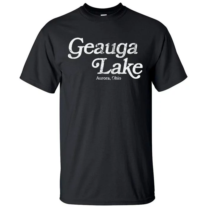 Vintage Geauga Lake Cleveland Tall T-Shirt