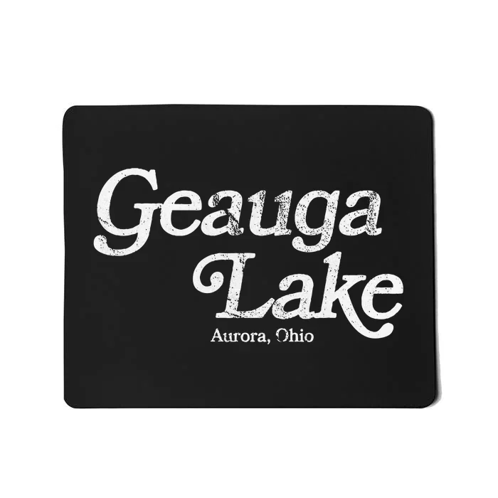 Vintage Geauga Lake Cleveland Mousepad