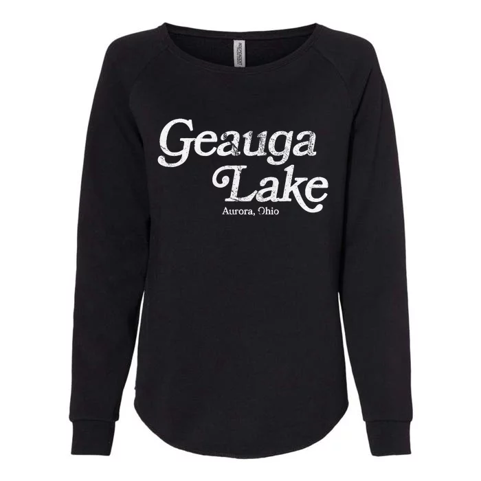 Vintage Geauga Lake Cleveland Womens California Wash Sweatshirt