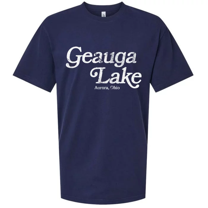 Vintage Geauga Lake Cleveland Sueded Cloud Jersey T-Shirt