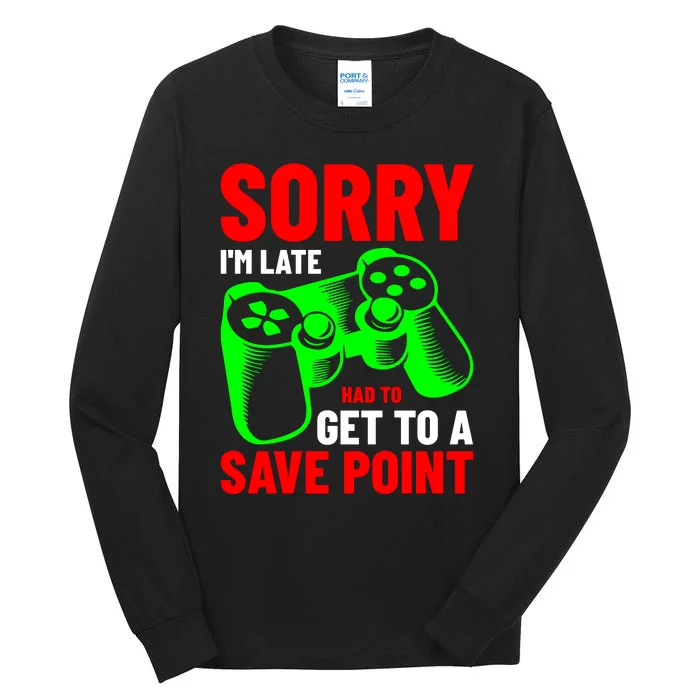 Video Game Lover Gaming T Tall Long Sleeve T-Shirt