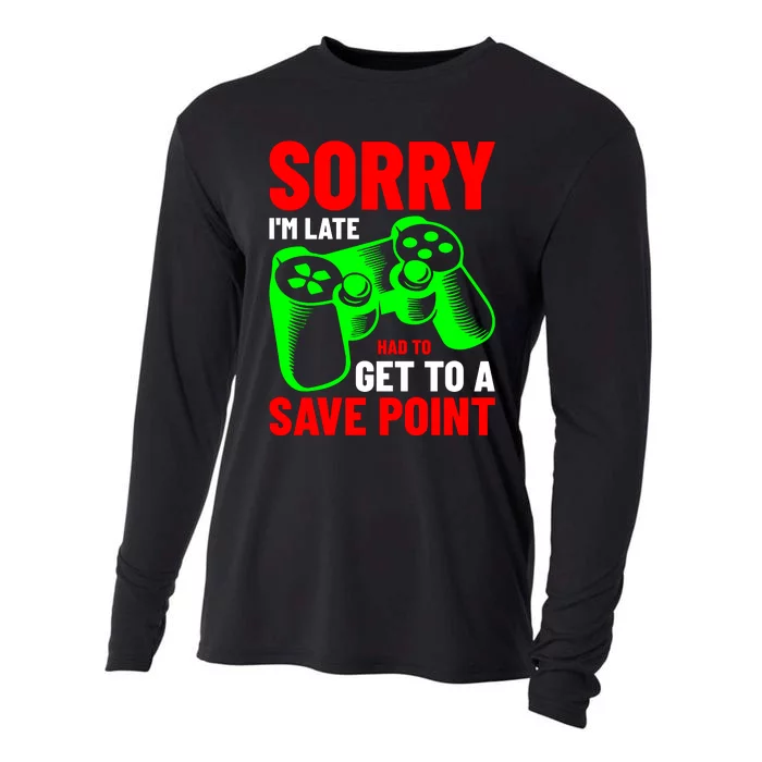 Video Game Lover Gaming T Cooling Performance Long Sleeve Crew