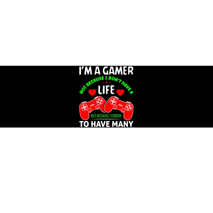 Video Game Lover Gaming T Bumper Sticker