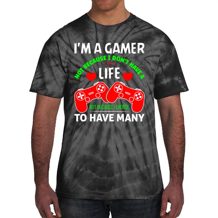 Video Game Lover Gaming T Tie-Dye T-Shirt