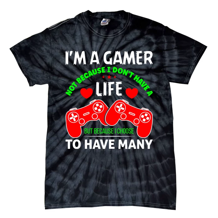 Video Game Lover Gaming T Tie-Dye T-Shirt