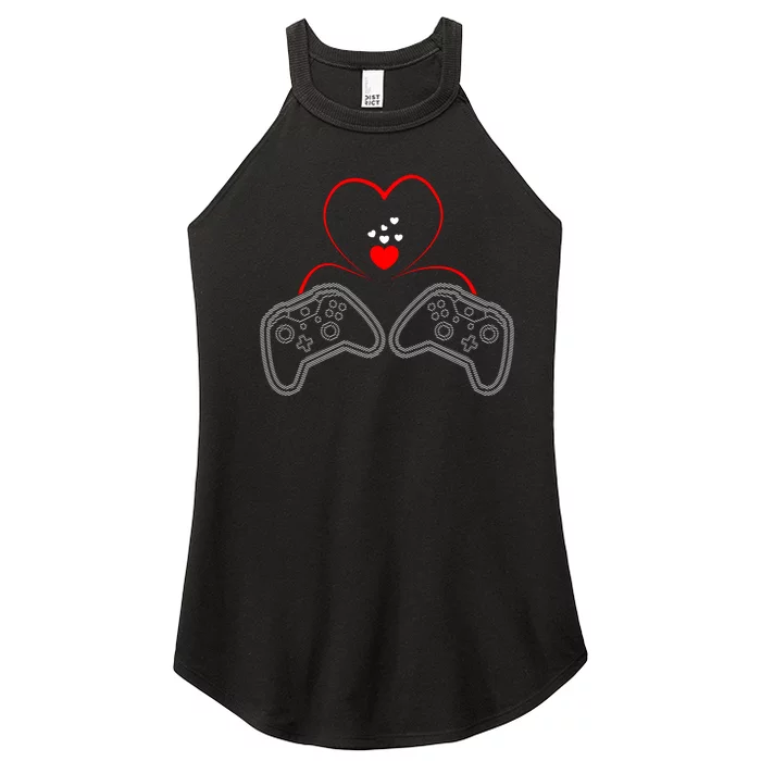 Video Game Lover Gaming T Women’s Perfect Tri Rocker Tank