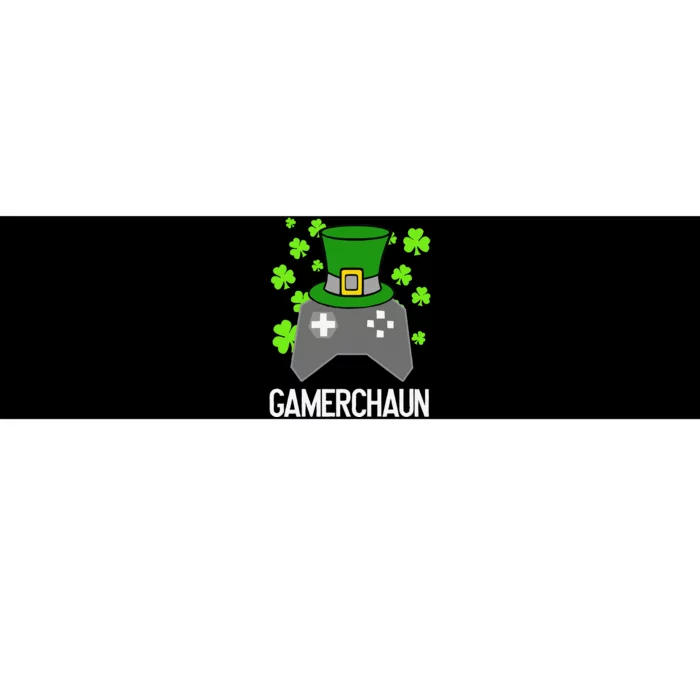 Video Game Leprechaun St Patricks Day Gamer Gamerchaun Bumper Sticker