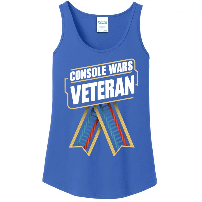 Veteran Gamer Love Vintage 80S 90S Arcade Console Gaming Gift Ladies Essential Tank