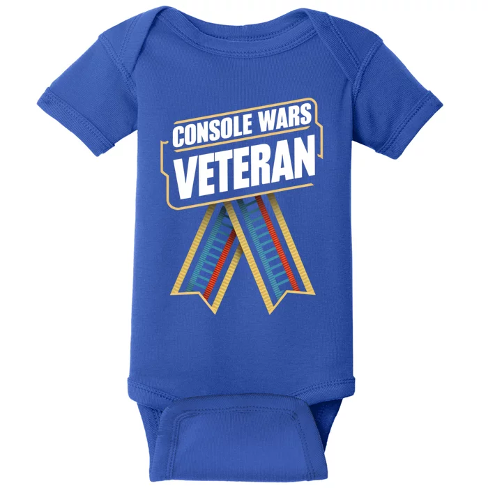 Veteran Gamer Love Vintage 80S 90S Arcade Console Gaming Gift Baby Bodysuit