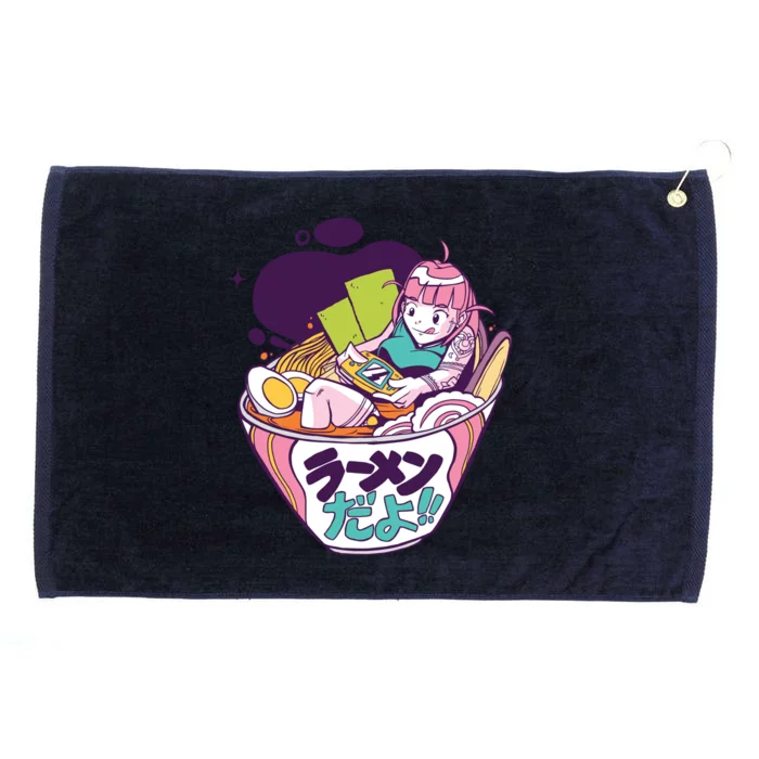 Video Game Lover Ra Anime Gift Grommeted Golf Towel