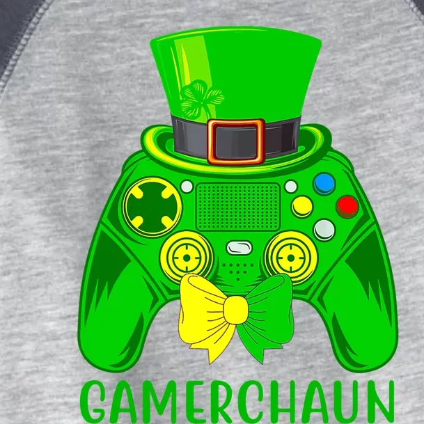 Video Game Leprechaun St Patricks Day Gamer Gaming Premium Toddler Fine Jersey T-Shirt