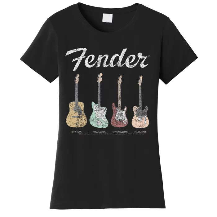 Vintage Guitar Lineup Women's T-Shirt