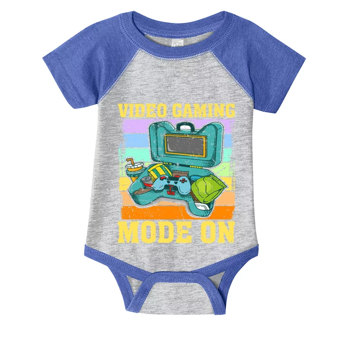 Video Gaming Mode On Video Gamer Gift Infant Baby Jersey Bodysuit