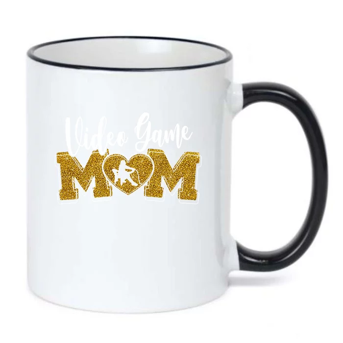 Video Game Mom Cute Baseball Sport Lover Mothers Day Gift Black Color Changing Mug