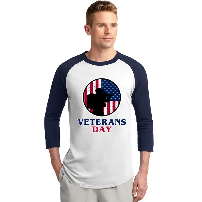 Veteran Gift Meaningful Gift Veterans Day Great Gift Baseball Sleeve Shirt