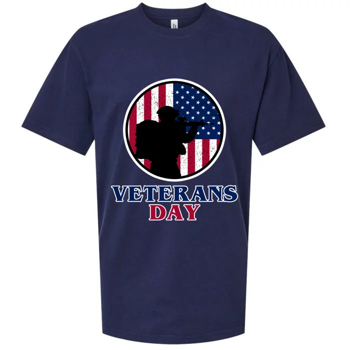 Veteran Gift Meaningful Gift Veterans Day Great Gift Sueded Cloud Jersey T-Shirt