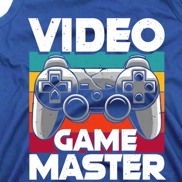 Video Game Master Funny Video Gamer Gift Tank Top