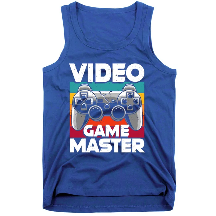 Video Game Master Funny Video Gamer Gift Tank Top