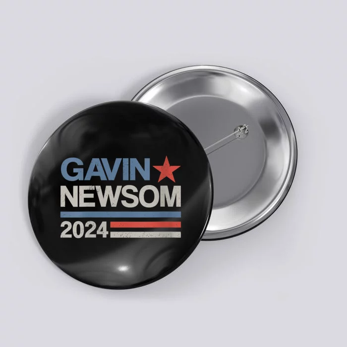 Vintage Gavin Newsom 2024 For President Election Campaign Button