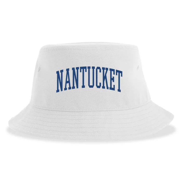 Varsity Grey Nantucket Sustainable Bucket Hat