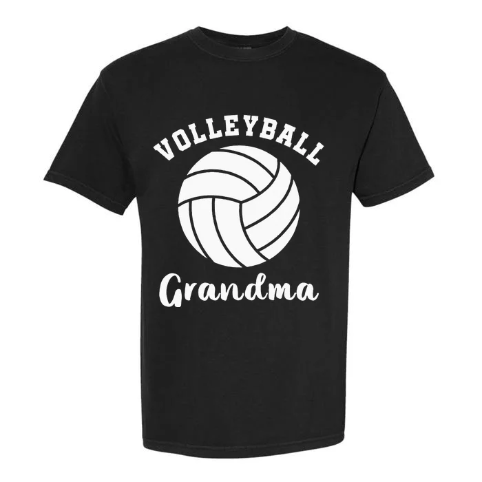 Volleyball Grandma Nana Matching Family Volleyball Team Garment-Dyed Heavyweight T-Shirt