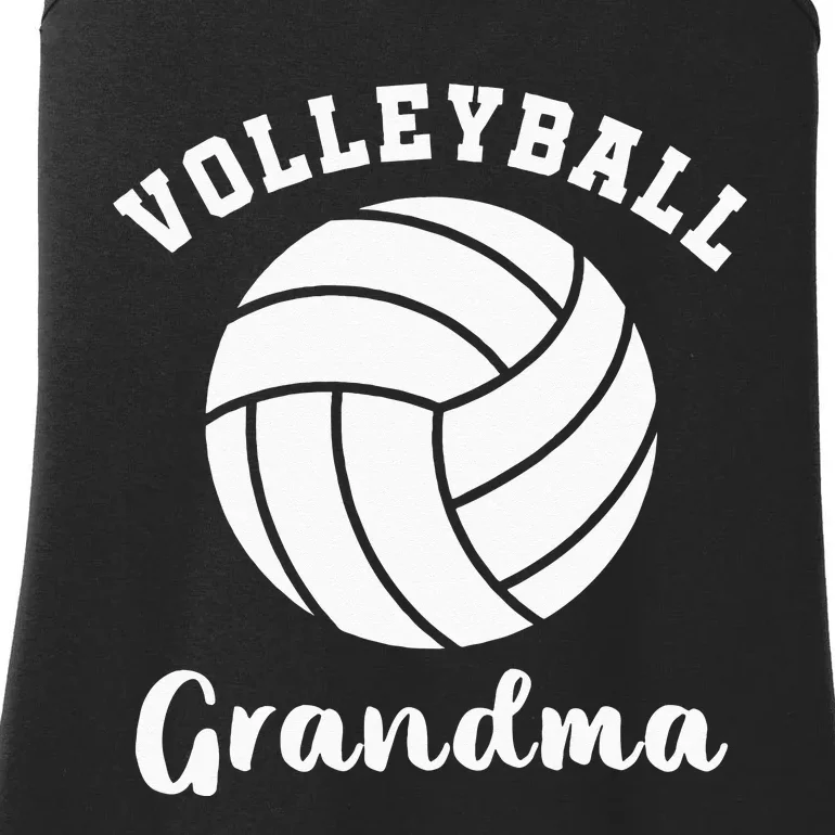 Volleyball Grandma Nana Matching Family Volleyball Team Ladies Essential Tank