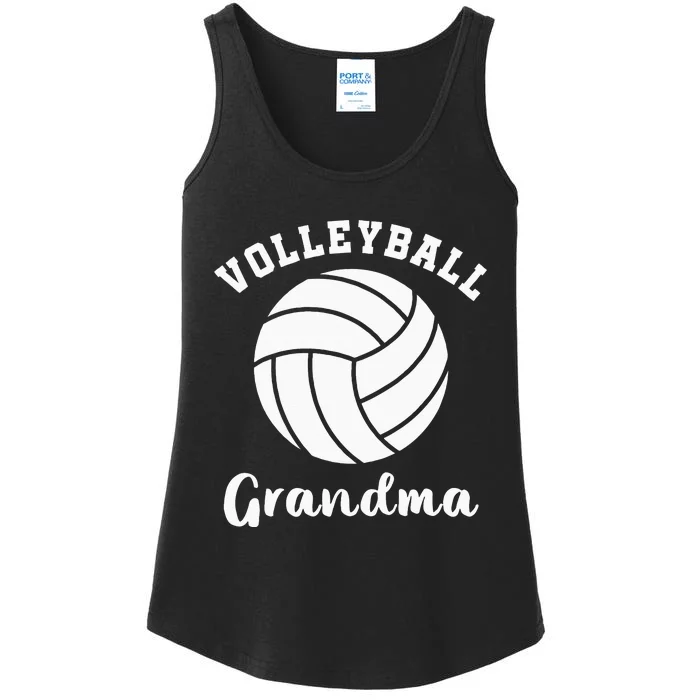 Volleyball Grandma Nana Matching Family Volleyball Team Ladies Essential Tank