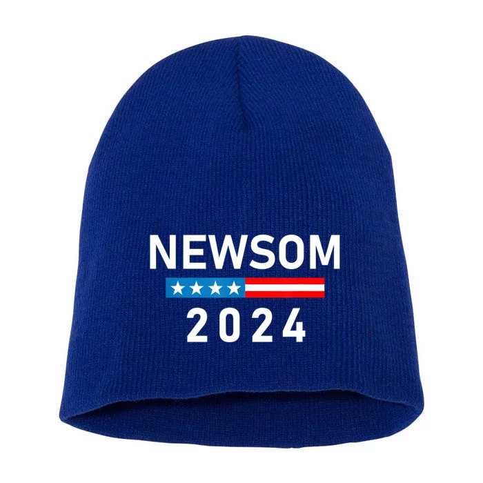 Vote Gavin Newsom President Elect Gavin Newsom Short Acrylic Beanie