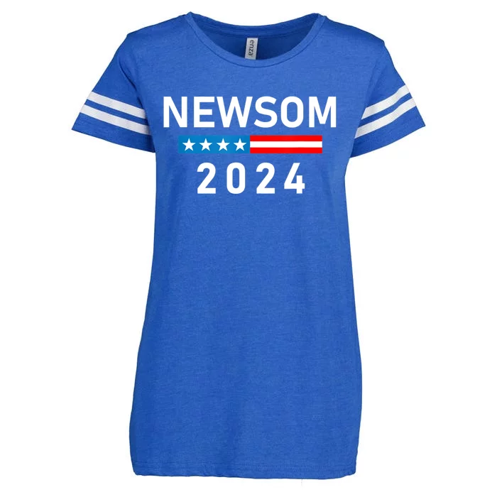 Vote Gavin Newsom President Elect Gavin Newsom Enza Ladies Jersey Football T-Shirt