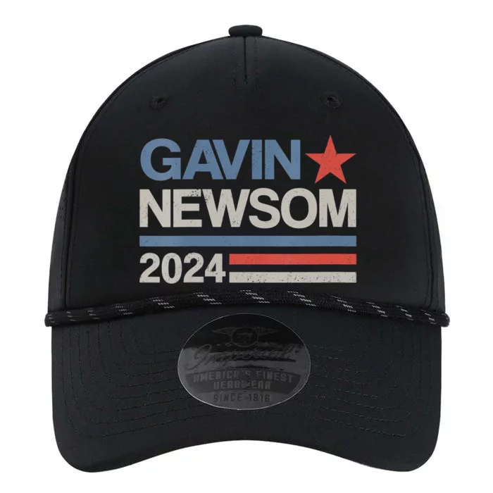 Vintage Gavin Newsom 2024 For President Election Campaign Performance The Dyno Cap